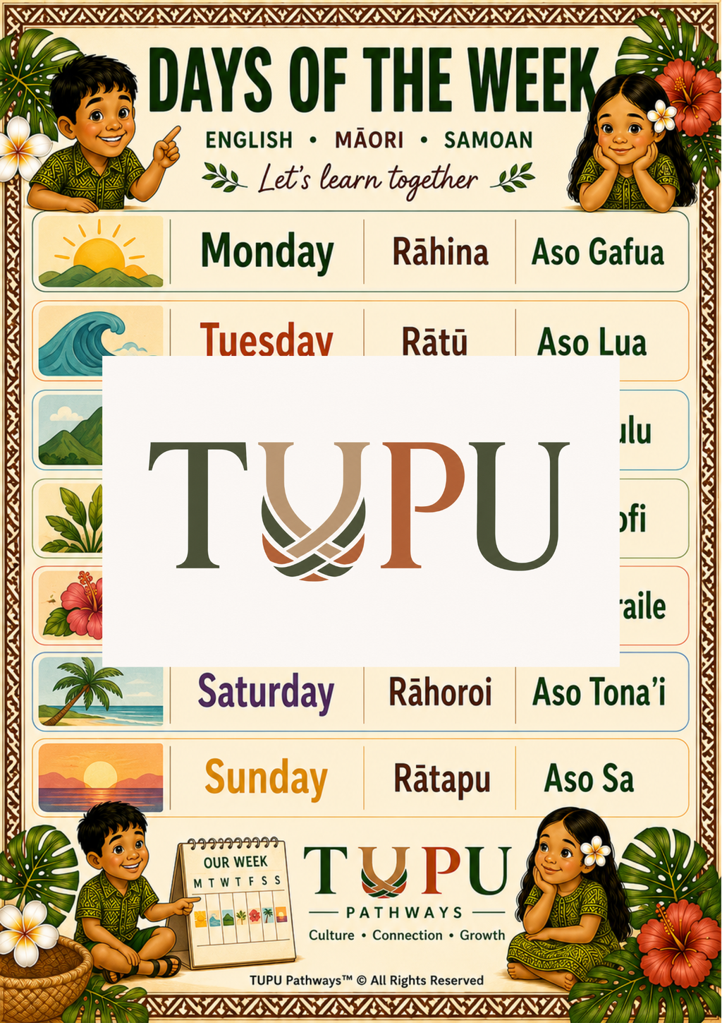 TUPU Pathways Digital Learning Pack
