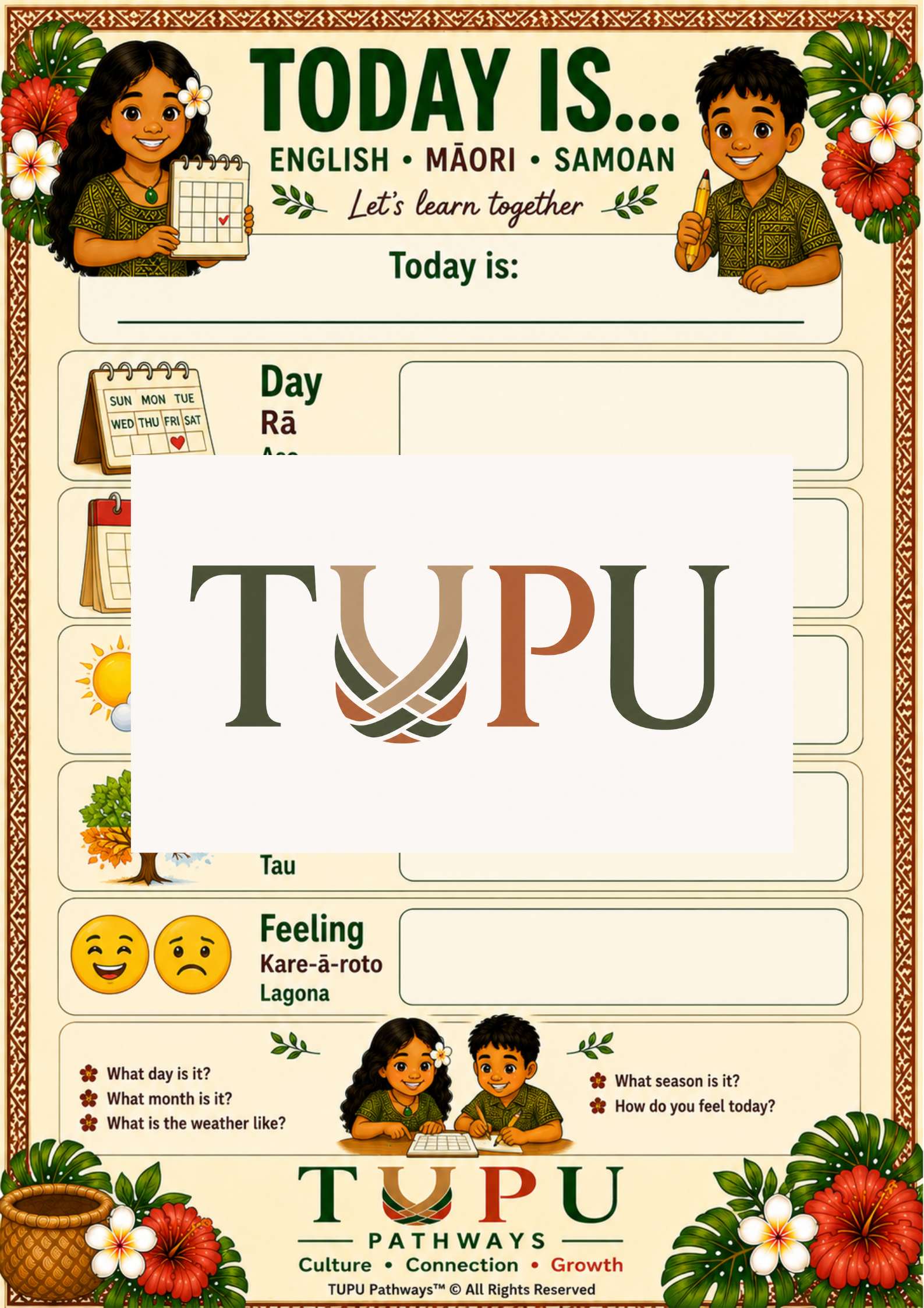 TUPU Pathways Digital Learning Pack